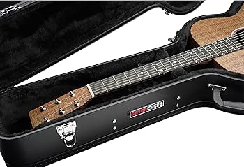 Gator Cases Hard-Shell Wood Case for Martin 000-Style Acoustic
